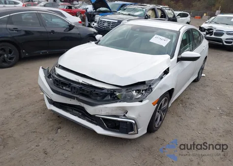 2020 Honda Civic Lx из США, поврежденный, VIN 19XFC2F6XLE010085